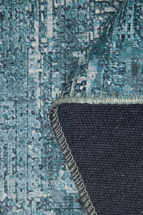 Conceptum Folk Chenille - Azul 75 x 150 cm